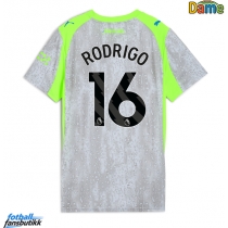 Manchester City Rodri Hernandez #16 Tredjedrakt Dame 2025-26 Kortermet